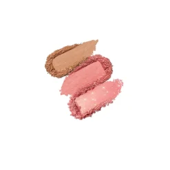 KIKO Milano Multi Finish Trio Blush & Bronzer Palette- Palettes Visage